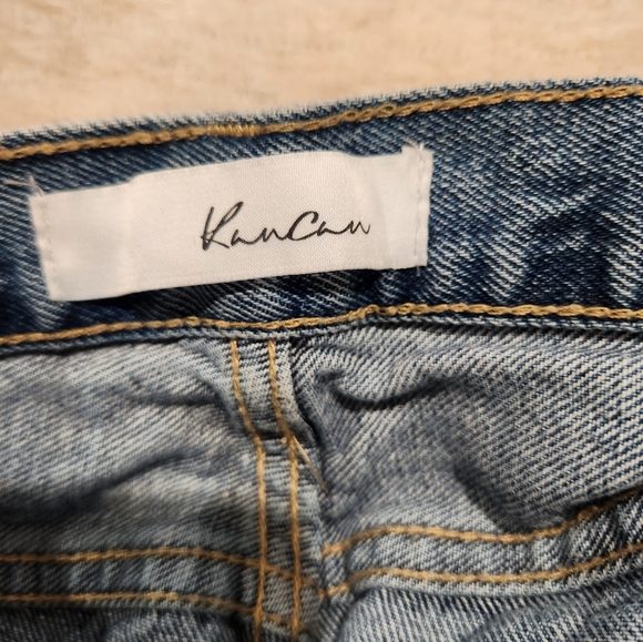 Kancan Boyfriend High rise Distressed Jeans - Picture 5 of 5